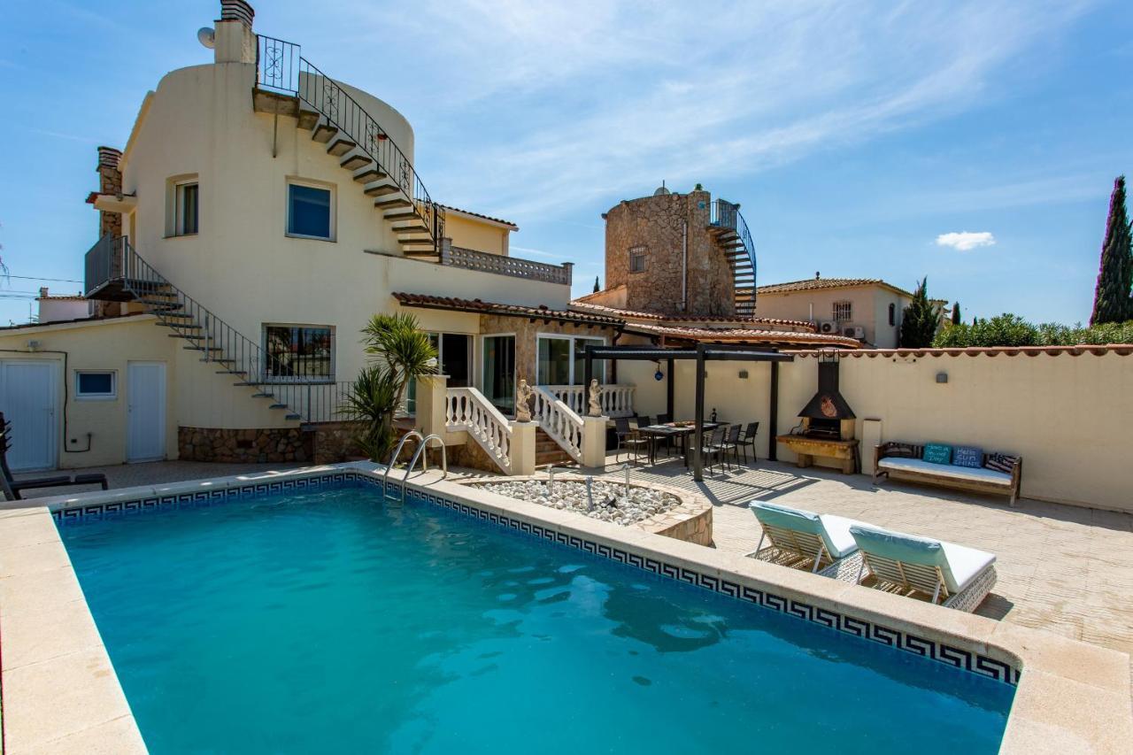 Welcs Villa Falconera 017 Emp Con Piscina Privada Empuriabrava Kültér fotó