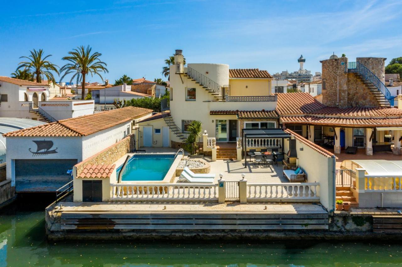 Welcs Villa Falconera 017 Emp Con Piscina Privada Empuriabrava Kültér fotó